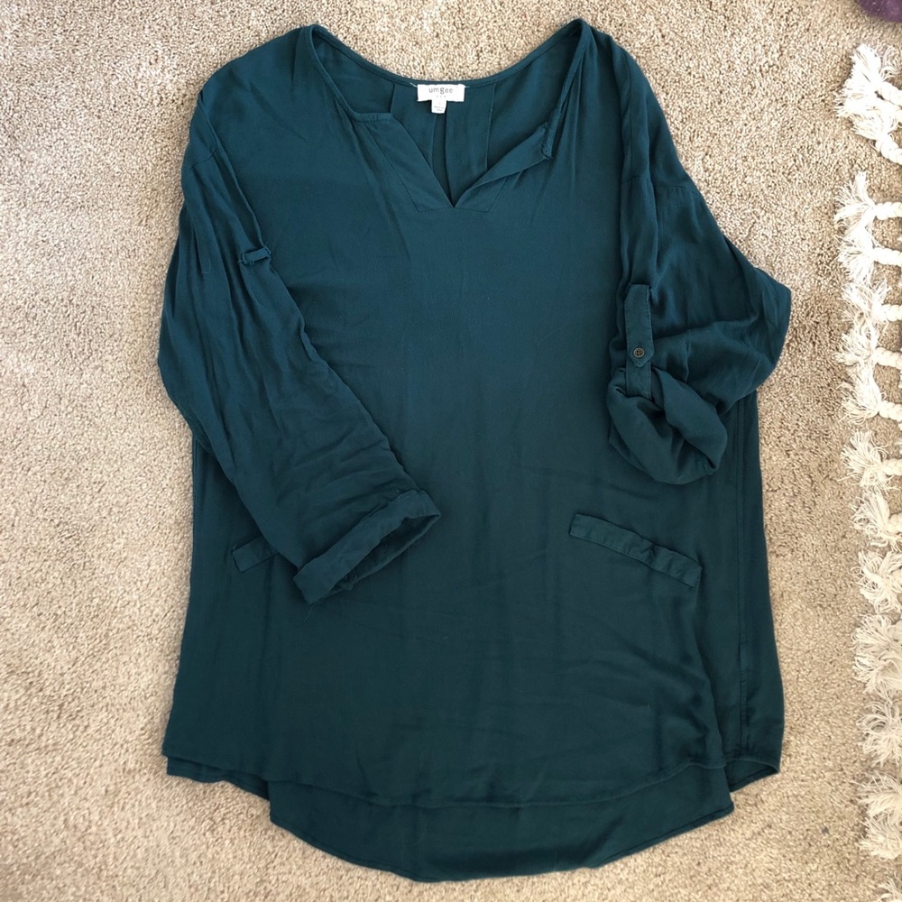 Green tunic